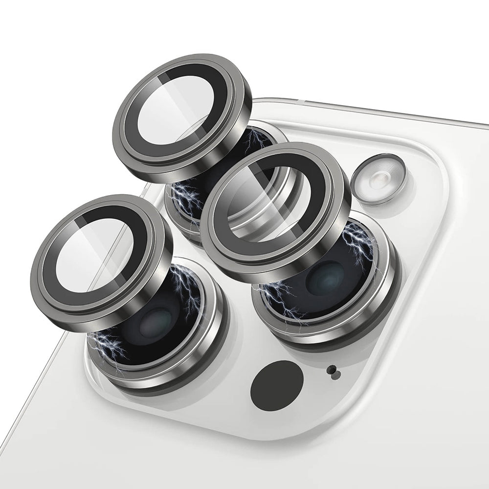 Rückkamera-Schutzfolie Lito S+ für Apple iPhone 13 Pro Max / 13 Pro, gehärtetes Glas, Grau