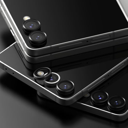 Pellicola Protettiva Posteriore Ringke per Samsung Galaxy Z Flip7 F766, Vetro Temperato, Set 2 pezzi, Nera