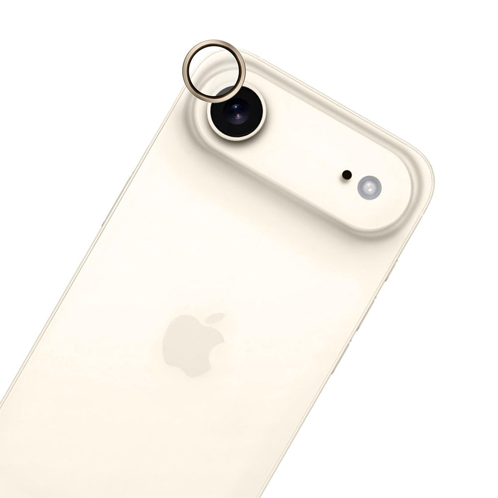 Film de protection Caméra Arrière 3MK Hardy Protection Pro pour Apple iPhone 17 Air, Verre Trempé, Doré