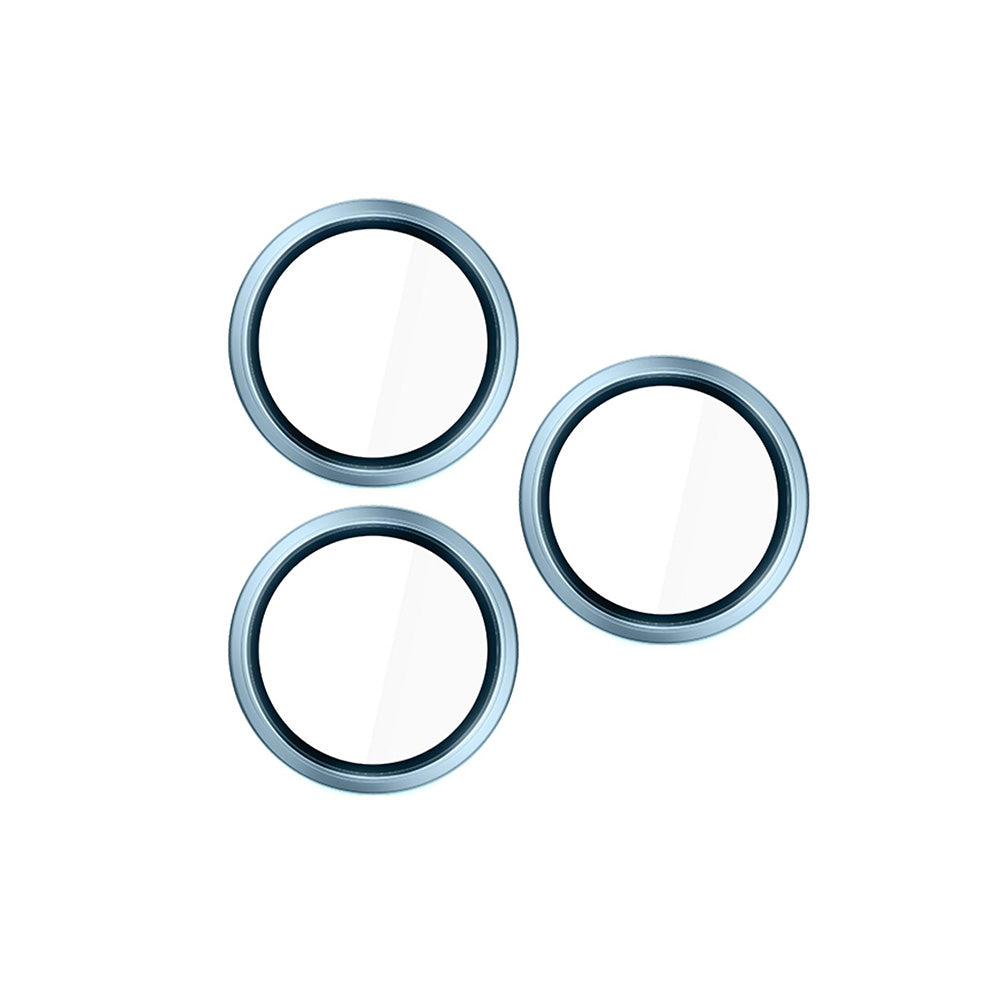 Pellicola Protettiva Posteriore Camera 3MK Hardy Protection Pro per Apple iPhone 17 Pro Max / 17 Pro, Vetro Temperato, Blu