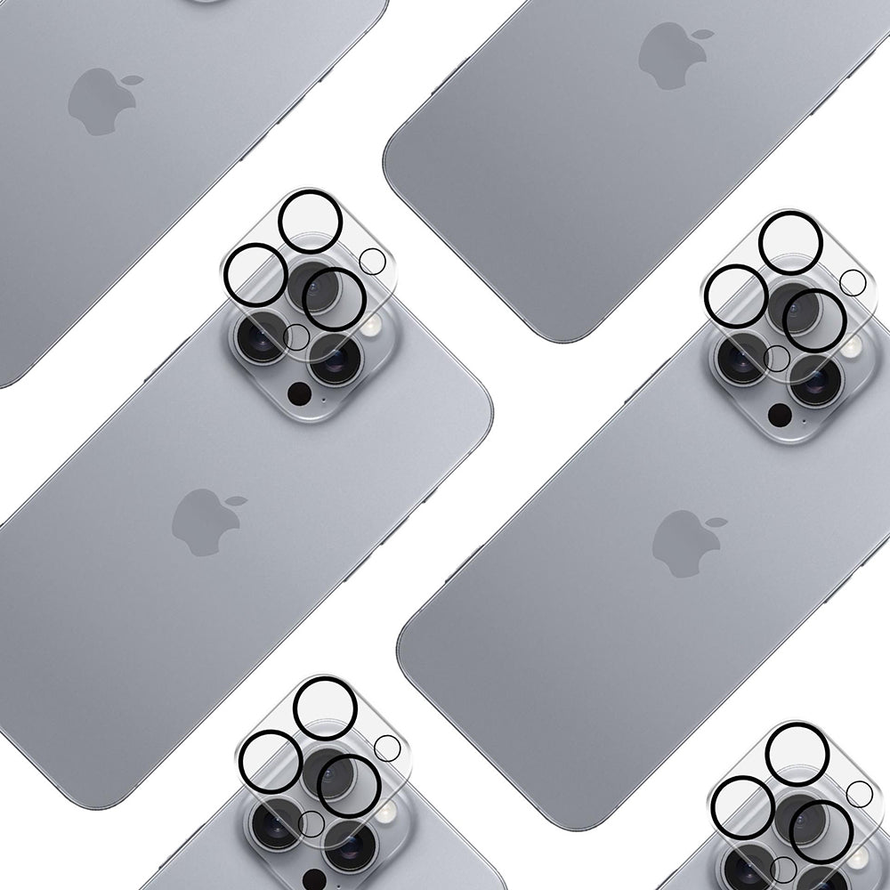 3MK Pro Full Cover Rear Camera Protection Film for Apple iPhone 13 Pro, Tempered Glass, Transparent