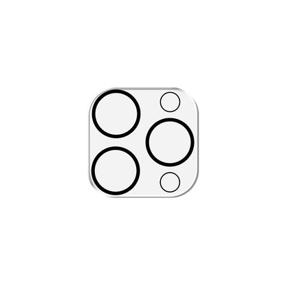 3MK Pro Full Cover Rückkamera-Schutzfolie für Apple iPhone 16 Pro Max / 16 Pro, gehärtetes Glas, Schwarz