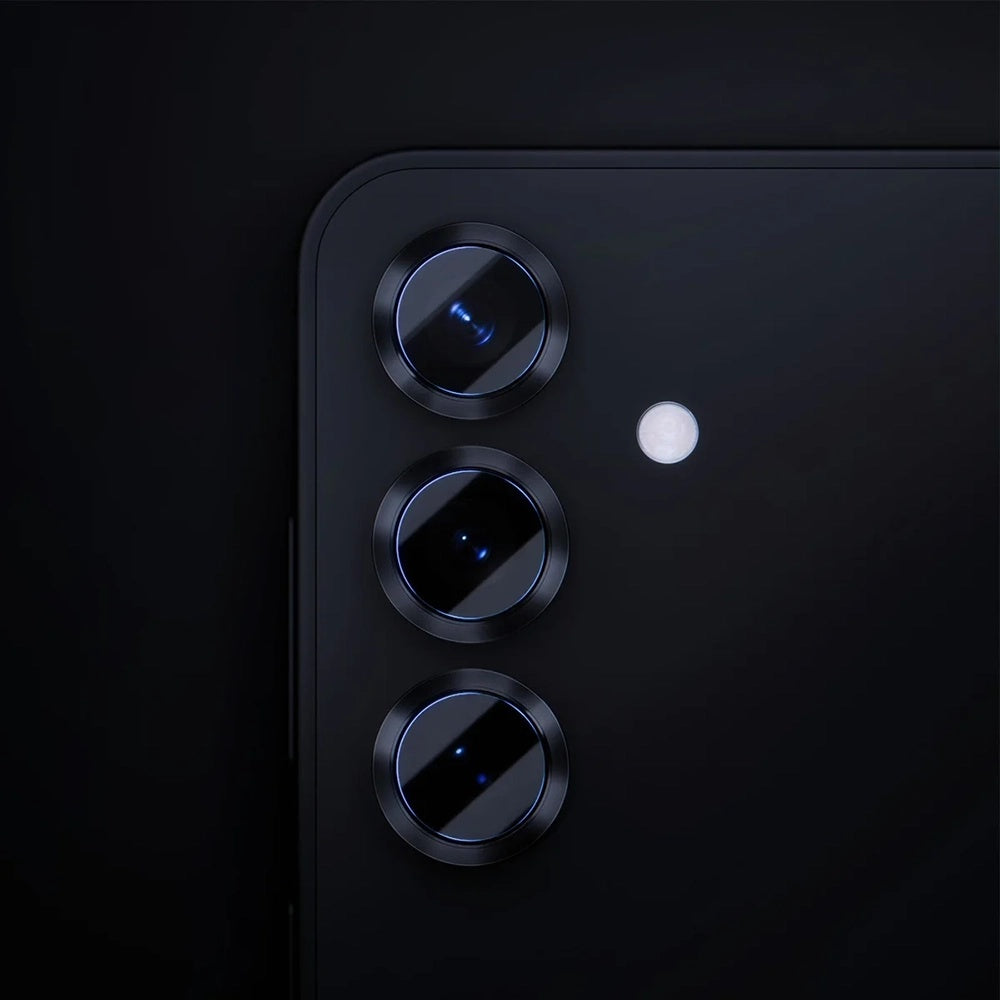 Pellicola Protettiva Posteriore per Fotocamera 3MK Protection per Samsung Galaxy S25 FE, Vetro Temperato, Set 4 pezzi, Trasparente