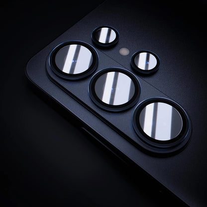 Schutzfolie Rückkamera 3MK Protection für Samsung Galaxy S26 Ultra S948, Gehärtetes Glas, Schwarz