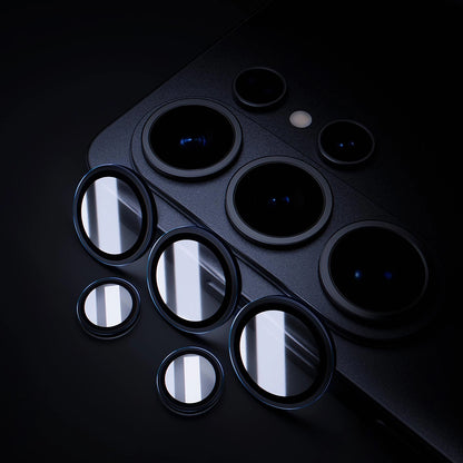 Schutzfolie Rückkamera 3MK Protection für Samsung Galaxy S26 Ultra S948, Gehärtetes Glas, Schwarz