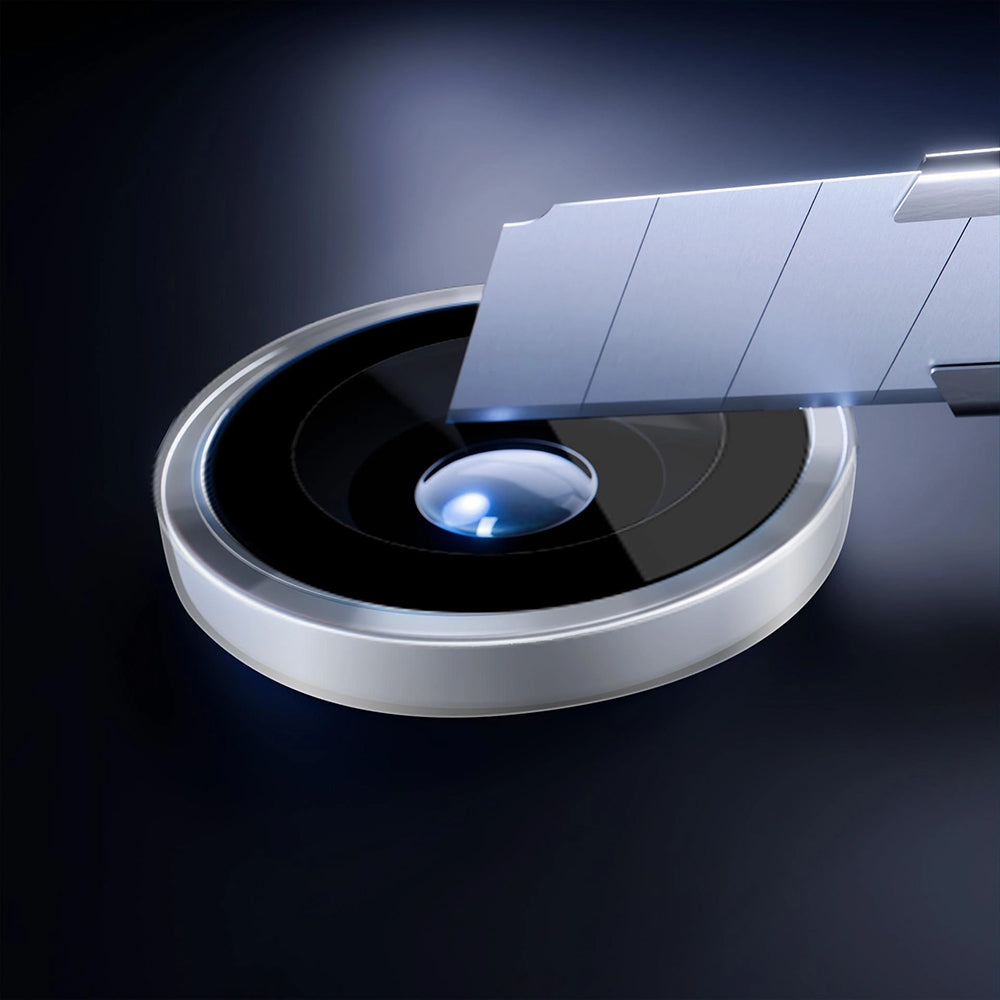 Schutzfolie 3MK Protection Pro für die Rückkamera des Apple iPhone 17, gehärtetes Glas, Schwarz