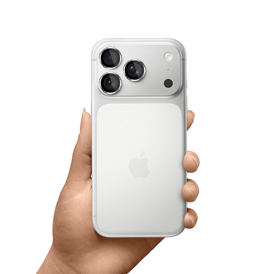 Pellicola protettiva per fotocamera posteriore 3MK Protection Pro per Apple iPhone 18 Pro / 18 Pro Max, vetro temperato, argento