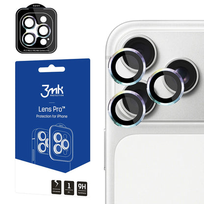 3MK Protection Pro Rückkamera-Schutzfolie für Apple iPhone 18 Pro / 18 Pro Max, gehärtetes Glas, mehrfarbig