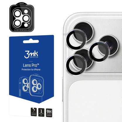 3MK Protection Pro Rückkamera-Schutzfolie für Apple iPhone 18 Pro / 18 Pro Max, gehärtetes Glas, transparent