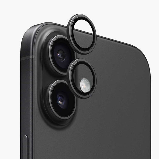 Film de protection pour caméra arrière Anank AR pour Apple iPhone 17, Verre Trempé, Noir