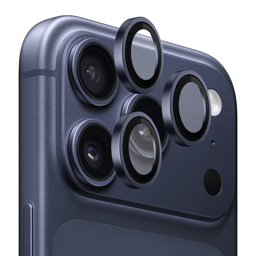 Film de protection Caméra Arrière Blueo 99 Anti-Reflective HD pour Apple iPhone 17 Pro Max / 17 Pro, Verre Trempé, Bleu
