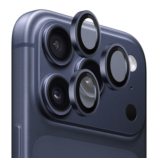 Film de protection Caméra Arrière Blueo 99 Anti-Reflective HD pour Apple iPhone 17 Pro Max / 17 Pro, Verre Trempé, Bleu