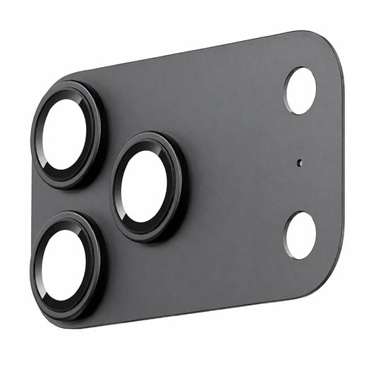Pellicola protettiva per fotocamera posteriore Blueo Integrated Metal per Apple iPhone 18 Pro, vetro temperato, nera