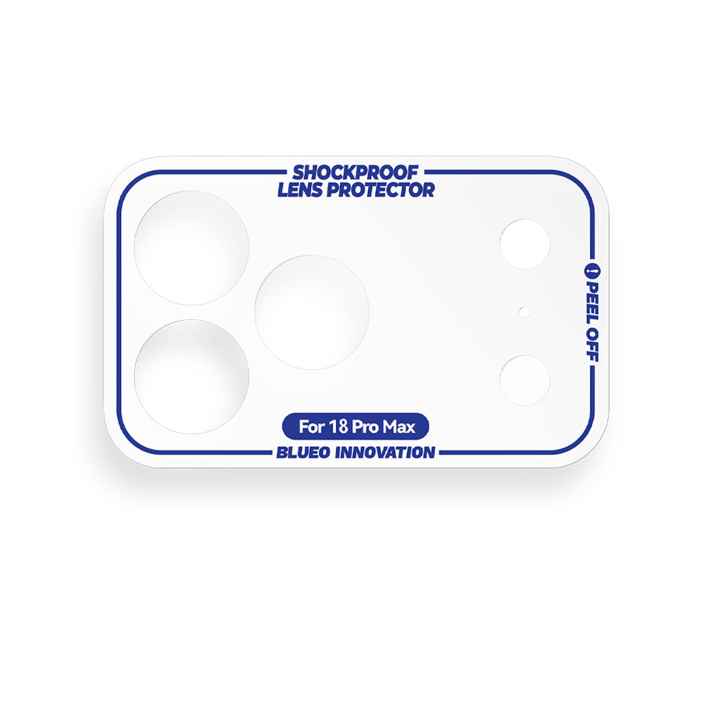 Protection de caméra arrière Blueo Invisible pour Apple iPhone 18 Pro, plastique