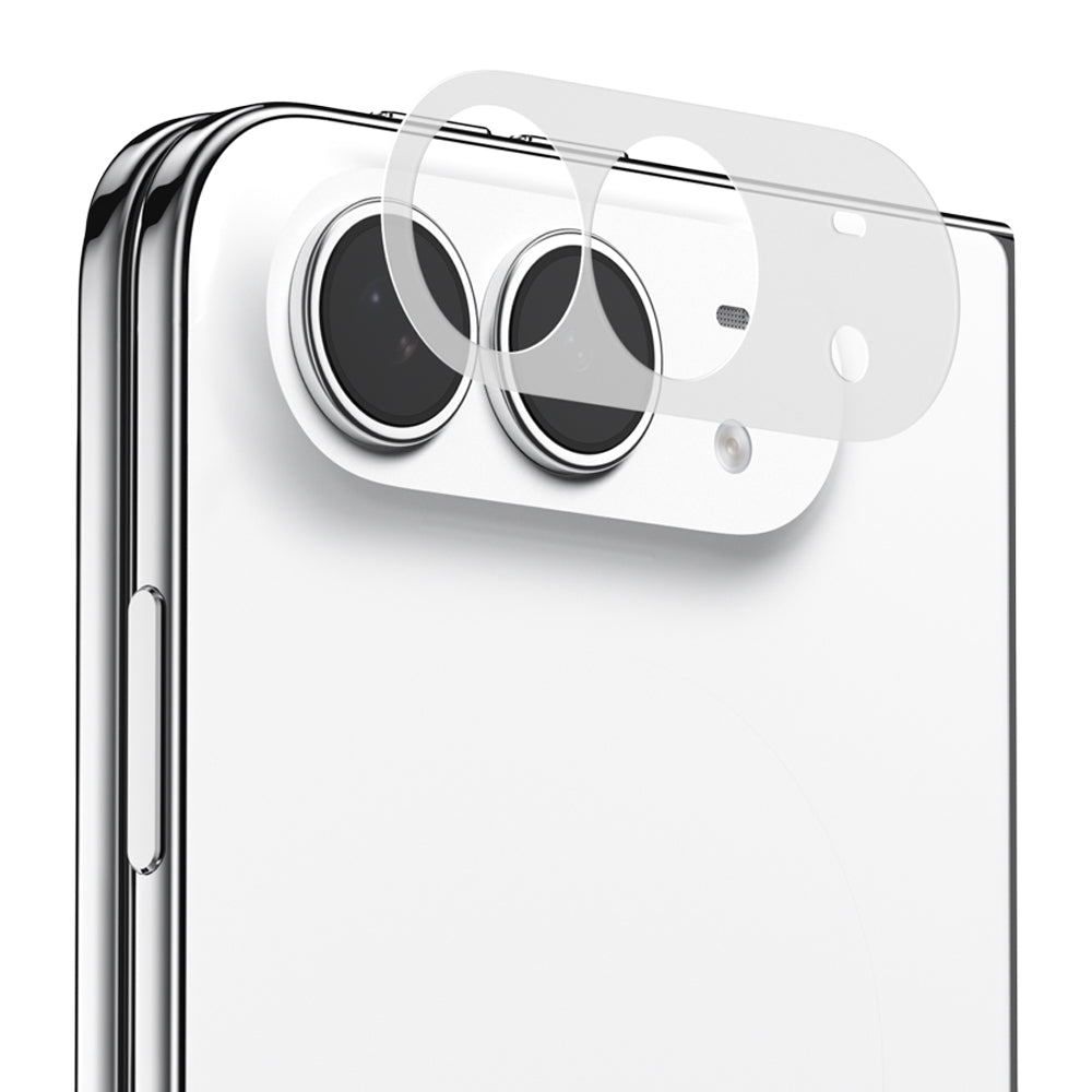 Pellicola protettiva per fotocamera posteriore Blueo Invisible per Apple iPhone Duo, plastica