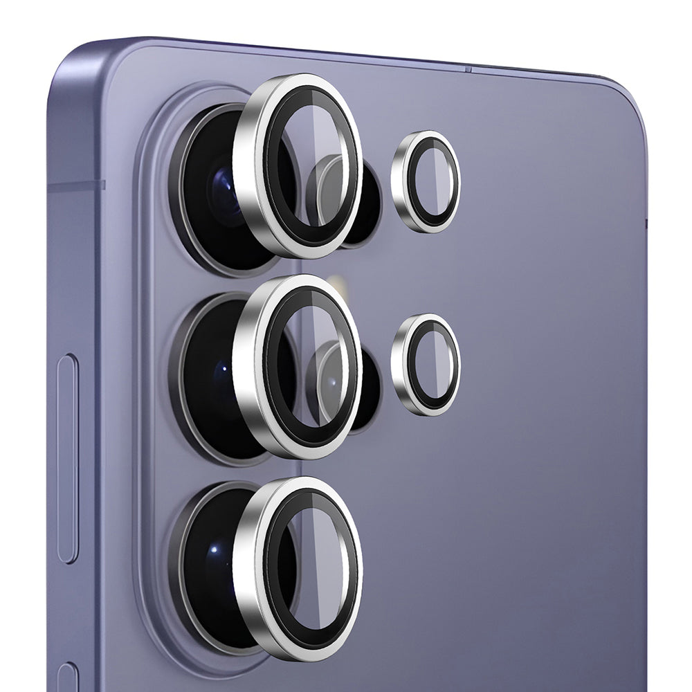 Film de protection pour caméra arrière Blueo pour Samsung Galaxy S26 Ultra S948, Verre trempé, Argenté