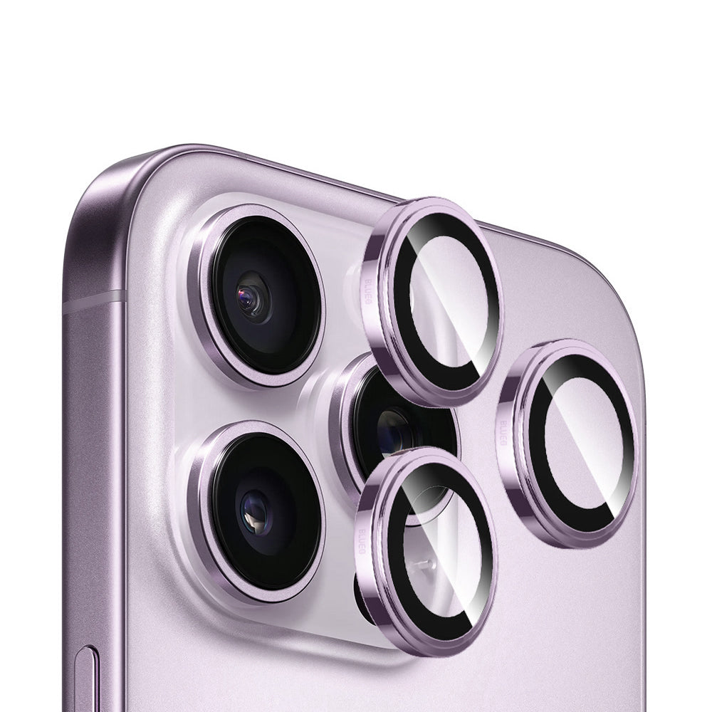 Film de protection pour caméra arrière Blueo Sapphire Crystal pour Apple iPhone 14 Pro Max / 14 Pro, Verre trempé, Violet