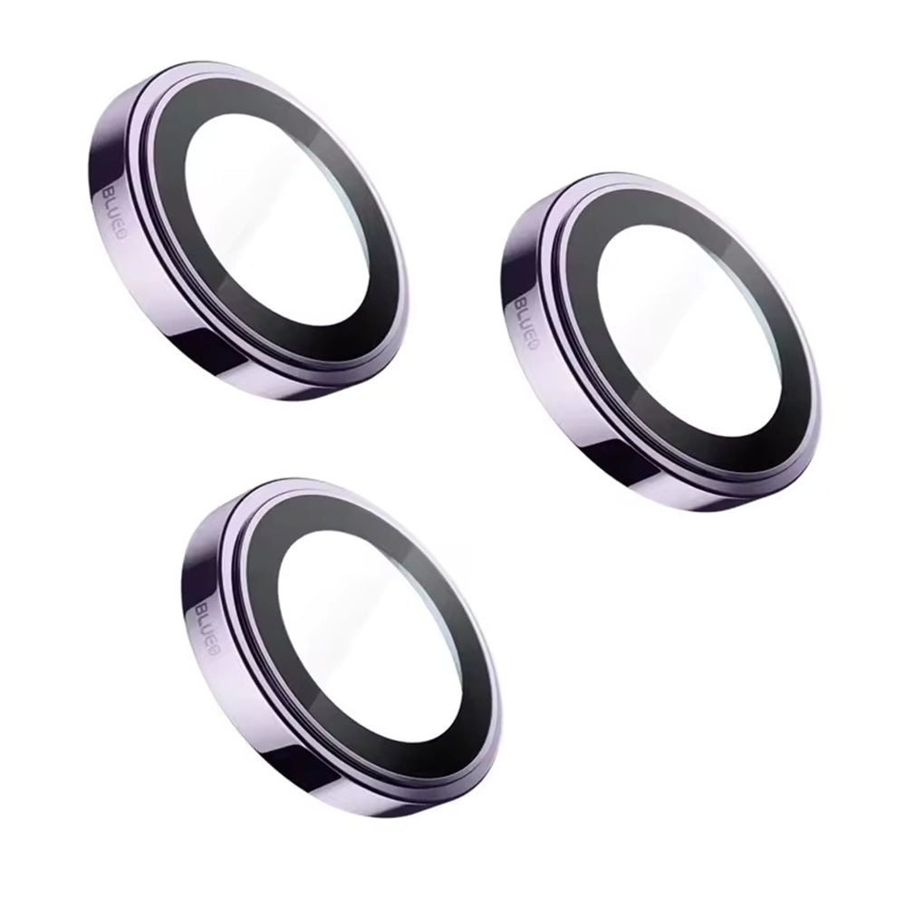Film de protection pour caméra arrière Blueo Sapphire Crystal pour Apple iPhone 14 Pro Max / 14 Pro, Verre trempé, Violet