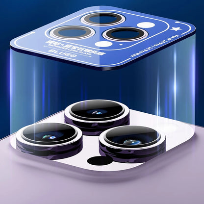 Film de protection pour caméra arrière Blueo Sapphire Crystal pour Apple iPhone 14 Pro Max / 14 Pro, Verre trempé, Violet