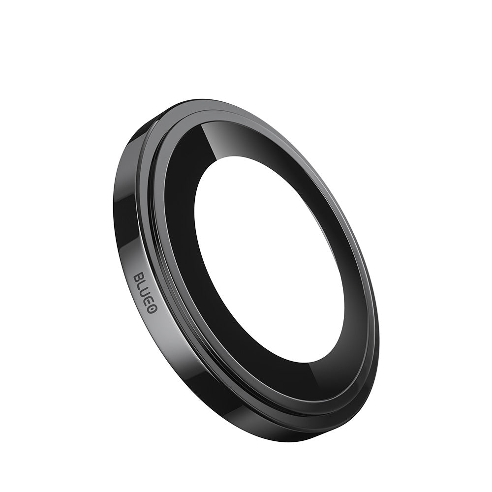 Pellicola protettiva per fotocamera posteriore Blueo Sapphire Crystal per Apple iPhone 14 Pro Max / 14 Pro, vetro temperato, nero