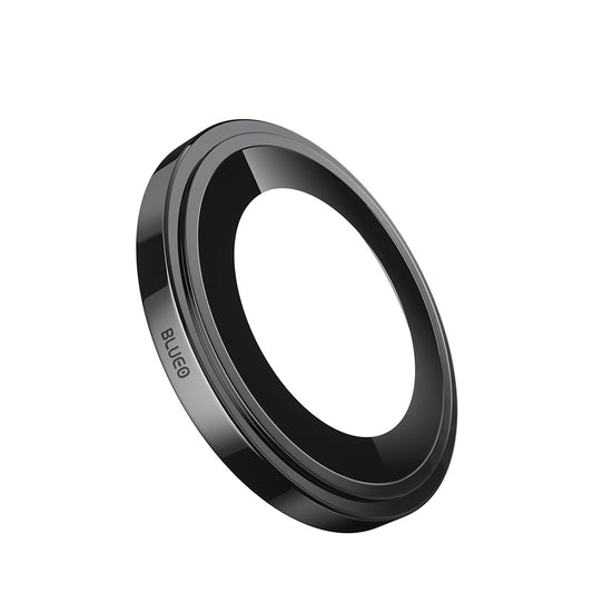 Blueo Sapphire Crystal Rückkamera-Schutzfolie für Apple iPhone 16 Pro Max / 16 Pro, gehärtetes Glas, schwarz