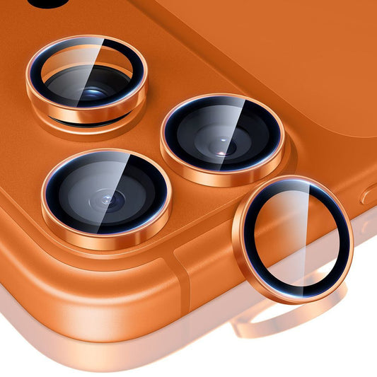 Schutzfolie ESR Armorite für die Rückkamera des Apple iPhone 14 Pro, gehärtetes Glas, Orange