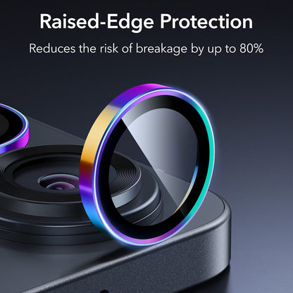 Schutzfolie ESR Armorite für die Rückkamera des Samsung Galaxy S26 Ultra S948, gehärtetes Glas, Mehrfarbig