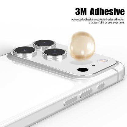 Lito Crown Halo AR + AF Rear Camera Protective Film for Apple iPhone 18 Pro Max, Tempered Glass, Silver