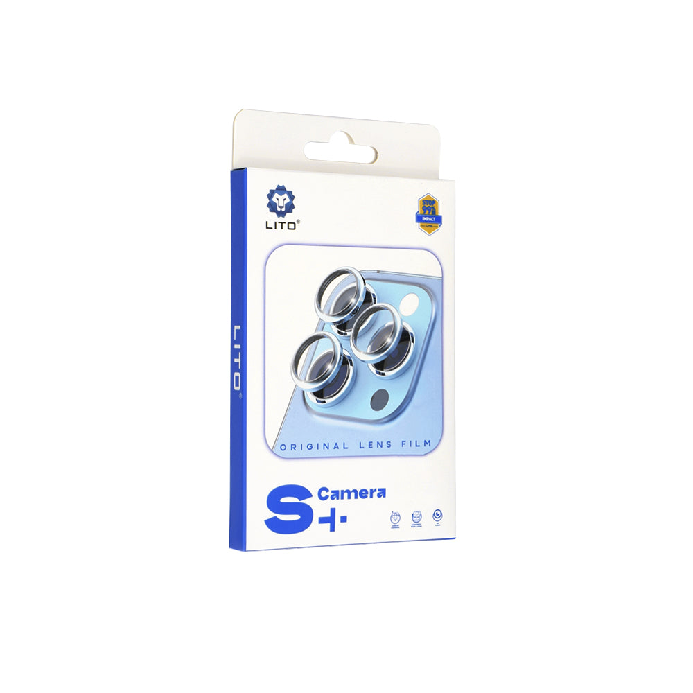 Film de protection pour caméra arrière Lito S+ pour Apple iPhone 17 Pro Max / 17 Pro, Verre Trempé, Jaune
