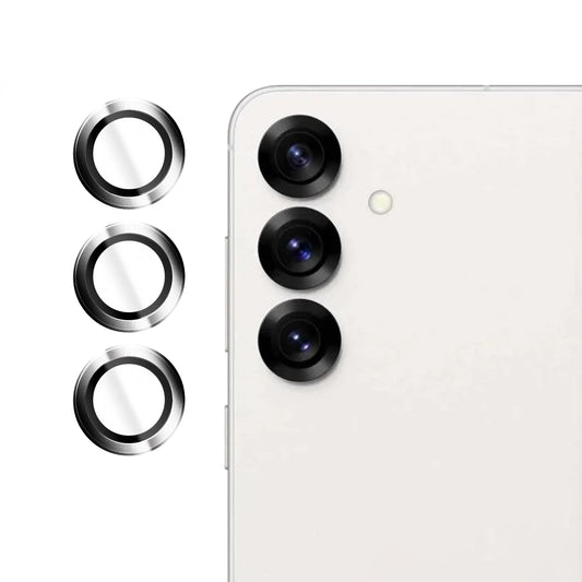 Film de protection pour caméra arrière Lito S+ pour Samsung Galaxy S25 S931, Verre trempé, Argenté