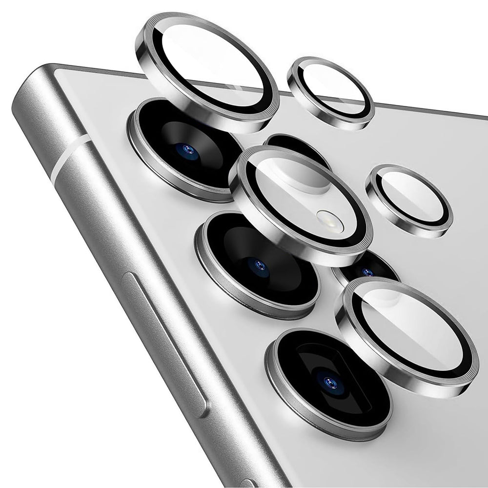 Lito S+ Rear Camera Protection Film for Samsung Galaxy S26 Ultra, Tempered Glass, Silver