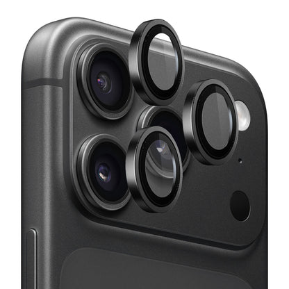 Film de protection pour caméra arrière Lito Titanium AR pour Apple iPhone 18 Pro / 18 Pro Max, Verre trempé, Noir