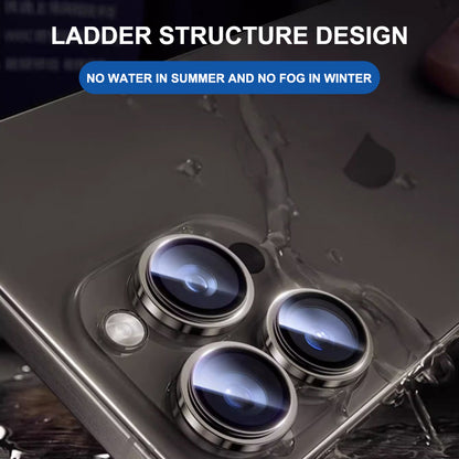 Film de protection pour caméra arrière Lito Titanium AR pour Apple iPhone 18 Pro / 18 Pro Max, Verre trempé, Noir
