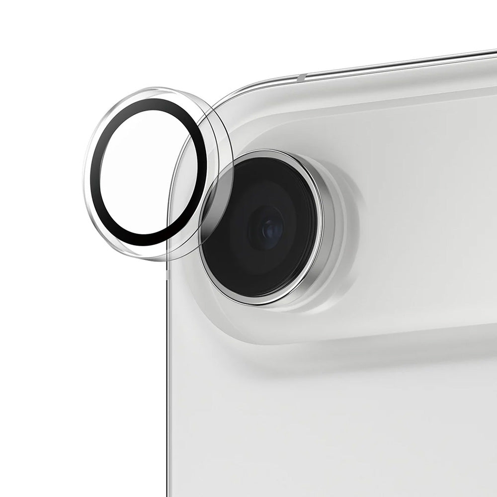 Schutzfolie PanzerGlass Hoops für die Rückkamera des Apple iPhone 17 Air, gehärtetes Glas, Transparent