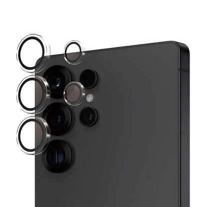 Film de protection Caméra Arrière PanzerGlass Hoops pour Samsung Galaxy S25 Ultra S938, Verre Trempé, Transparent