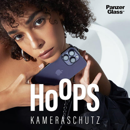 Film de protection Caméra Arrière PanzerGlass Hoops pour Samsung Galaxy S25 Ultra S938, Verre Trempé, Transparent