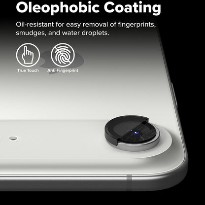 Ringke Rear Camera Protection Film for Apple iPhone 17 Air, Tempered Glass, Black
