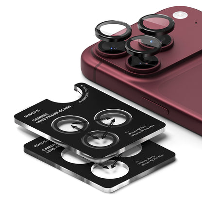 Ringke Rückkamera-Schutzfolie für Apple iPhone 18 Pro / 18 Pro Max, gehärtetes Glas, 2er-Set, transparent
