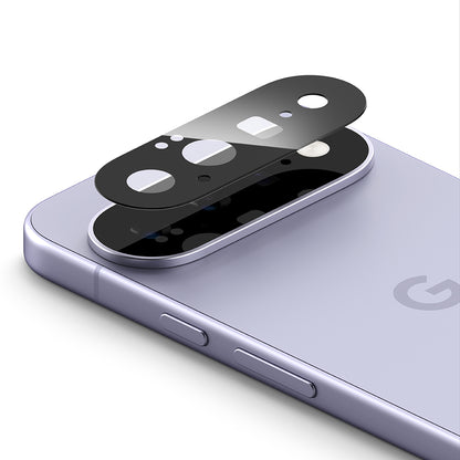 Pellicola protettiva per fotocamera posteriore Ringke per Google Pixel 11, vetro temperato, set da 2 pezzi, nero