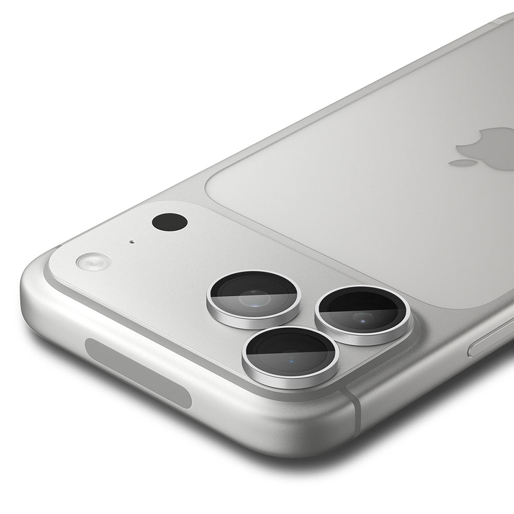 Film de protection pour caméra arrière Spigen GlastR EZ FIT Optik Pro pour Apple iPhone 18 Pro / 18 Pro Max, Verre trempé, Lot de 2 pièces, Argenté AGL12046