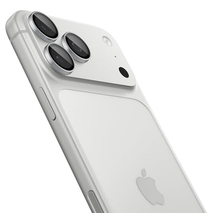 Film de protection pour caméra arrière Spigen GlastR EZ FIT Optik Pro pour Apple iPhone 18 Pro / 18 Pro Max, Verre trempé, Lot de 2 pièces, Argenté AGL12046