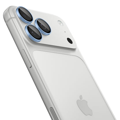 Pellicola protettiva per fotocamera posteriore Spigen GlastR EZ FIT Optik Pro per Apple iPhone 18 Pro / 18 Pro Max, vetro temperato, set da 2 pezzi, blu AGL12045
