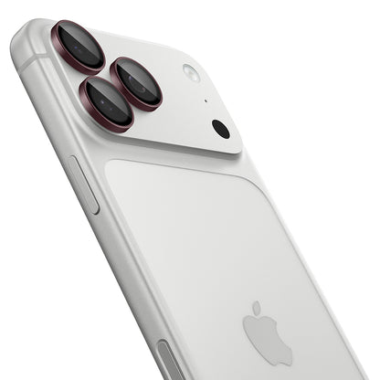 Pellicola protettiva per fotocamera posteriore Spigen GlastR EZ FIT Optik Pro per Apple iPhone 18 Pro / 18 Pro Max, vetro temperato, set da 2 pezzi, bordeaux AGL12044
