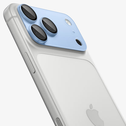 Film de protection pour caméra arrière Spigen GlastR EZ FIT Optik Pro XL pour Apple iPhone 18 Pro Max, Verre trempé, Bleu AGL12041