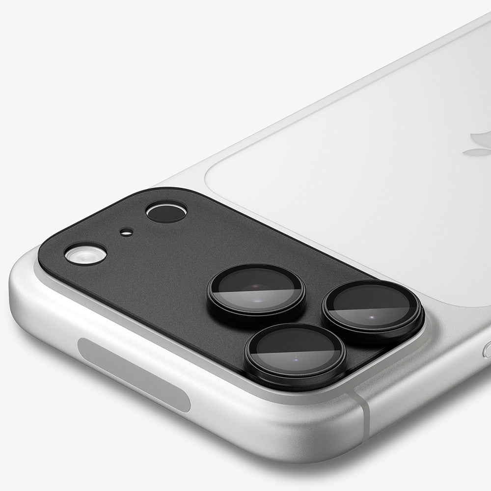 Film de protection pour caméra arrière Spigen GlastR EZ FIT Optik Pro XL pour Apple iPhone 18 Pro, Verre trempé, Gris foncé AGL12035