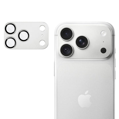 Protection pour caméra arrière Techsuit pour Apple iPhone 18 Pro Max, verre trempé, argentée