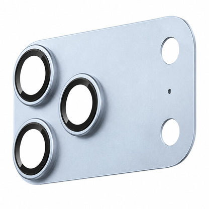 Protection pour caméra arrière Techsuit pour Apple iPhone 18 Pro, verre trempé, bleu pâle