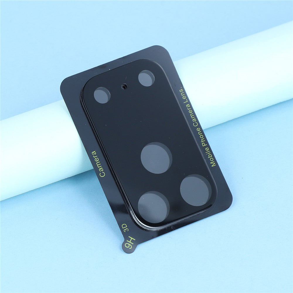 Techsuit Rückkamera-Schutzfolie für Apple iPhone 18 Pro, gehärtetes Glas, schwarz