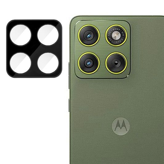Film de protection pour caméra arrière Techsuit pour Motorola Edge 70, Verre Trempé, Noir