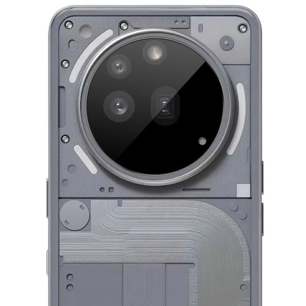 Film de protection pour caméra arrière Techsuit pour Nothing Phone (3a) Pro, Verre trempé, Noir